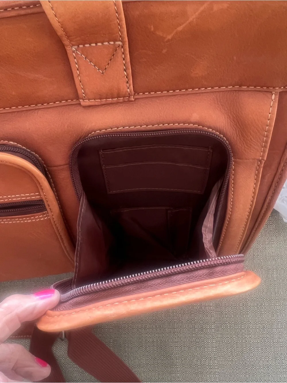 Wilson’s Leather Newport Vaquera Executive Computer Briefcase